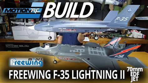 Freewing F Lightning Ii V Mm Edf Jet Build Video Motion Rc