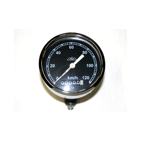 Tachometer Chrom 120 Km H Simson AWO EMW 87 90