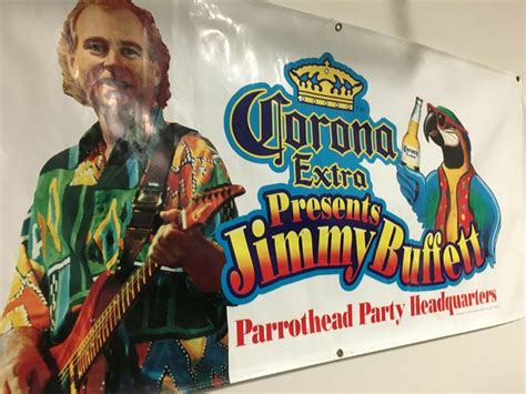 Jimmy Buffett Parrothead Corona Extra Waterproof Vinyl Banner X