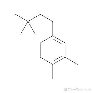 4 3 3 Dimethylbutyl 1 2 Dimethylbenzene Structure C14H22 Over 100