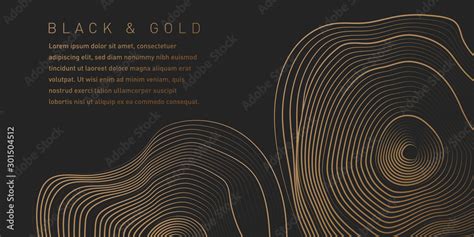 Black and Gold Pattern Background Stock Vector | Adobe Stock