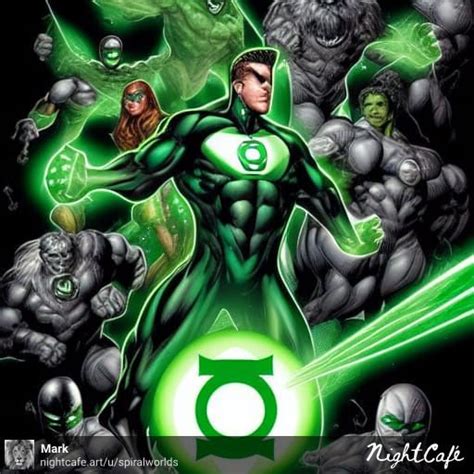 Comics Characters Green Lantern Constructs | Fantasy I Sci-Fi I Books I ...