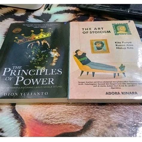 Jual Paket Buku Terbaru The Principle Of Power The Art Of Stoicism