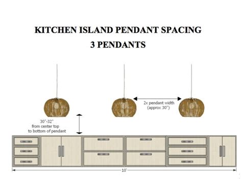 Kitchen Island Lighting How To Get A Perfect Pendant Size Spacing And Height — Gatheraus