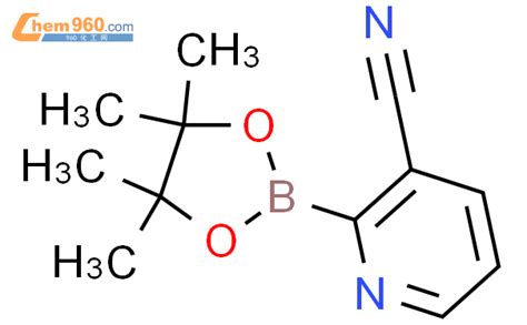 1309981 31 43 氰基吡啶 2 硼酸频哪醇酯化学式、结构式、分子式、mol 960化工网