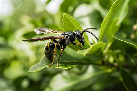 Tout savoir sur la mystérieuse guêpe noire un insecte fascinant