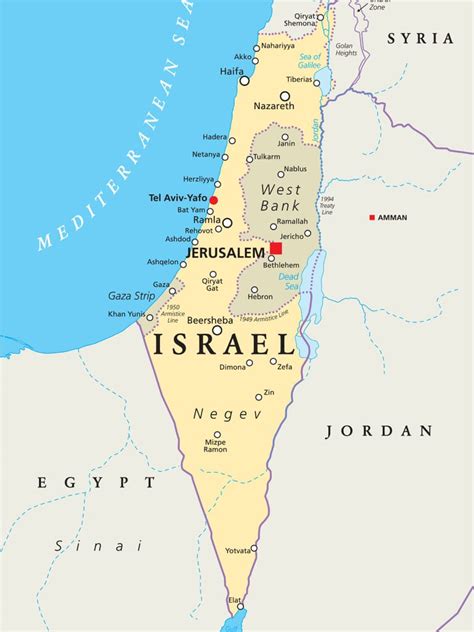 What is the Capital of Israel? | Mappr