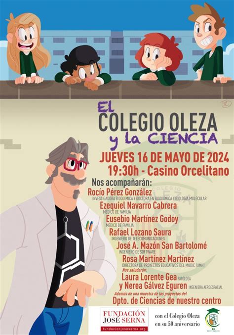 La Ciencia Protagoniza El Tercero De Los Encuentros Del Colegio Oleza