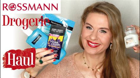 Drogerie Rossmann Haul Neu Beauty Pflege I Amelie With Love Youtube