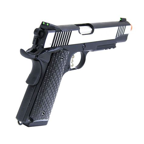 Pistola Airsoft GBB Full Metal M1911 R28 Army BlowBack LojaDaCarabina