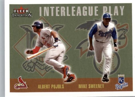 2003 Fleer Tradition Update Interleague Play U266 Albert Pujols