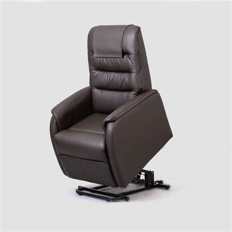 Lift Up Chair with Electric Adjustable Function - Genuine Leather/PVC ...