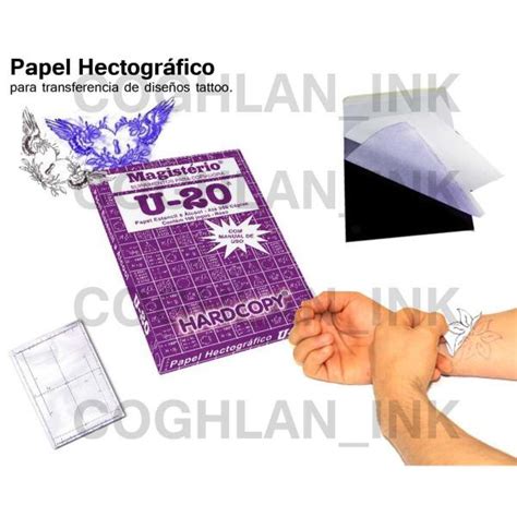 Papel Hectográfico U20 P Tatuagem Tattoo Kit C 10 Folhas Shopee Brasil