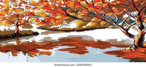 3,972 Autumn Landscape Clipart Images, Stock Photos, 3D objects ...