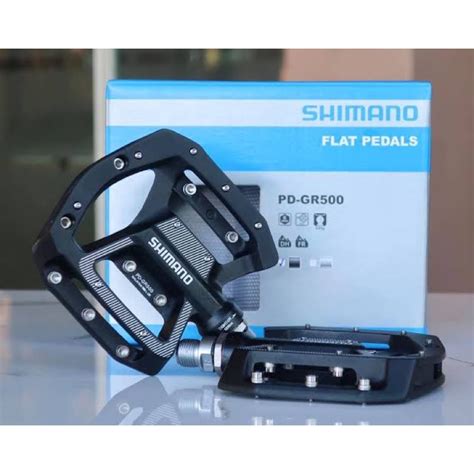 Shimano Mtb Bicycle Pedal Pd Gr500 Black Only Shopee Philippines