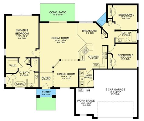 One-level House Plan with Open Layout - 82272KA | Architectural Designs ...