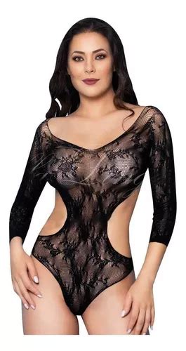 Body Sexy Arrast O Lingerie Manga Sensual Costas Aberta Parcelamento