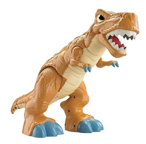 Fisher Price Imaginext Mega T Rex Roaring Motorized Moving 17 Dinosaur