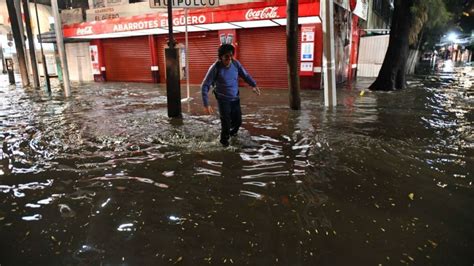 Clima Cdmx Siguen Las Inundaciones Y Afectaciones Por Fuerte Tormenta