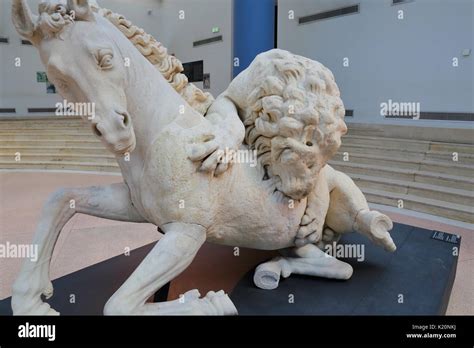 Antique works of art in the Capitoline Museum. Capitoline Hill - ROME ...