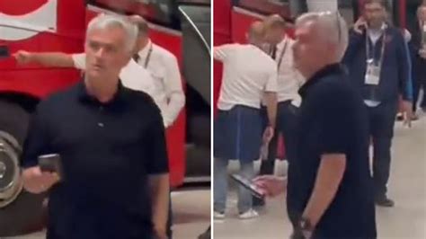 Jose Mourinho faces massive ban for X-rated rant at referee - and it ...