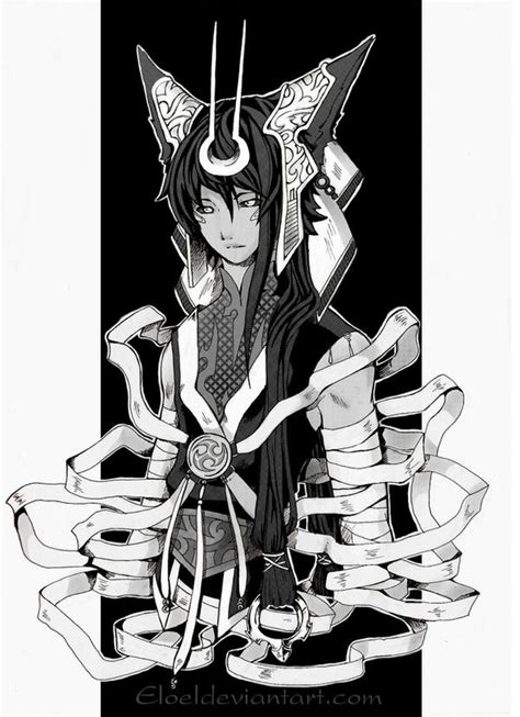 Inari god Keaton by eloel on DeviantArt