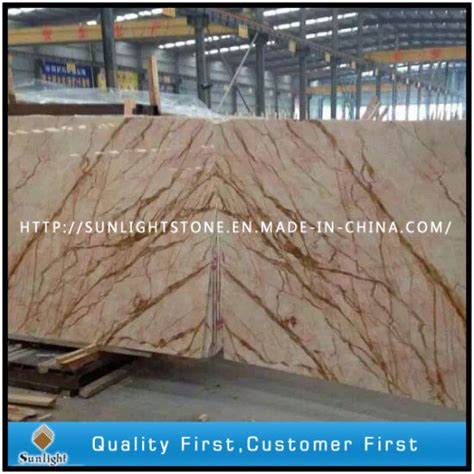 China Turkey Natural Polished Sofitel Dragon Gold Marble Rich Gold