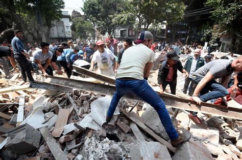 Un Fuerte Terremoto Sacude México Hay Un Centenar De Muertos Español