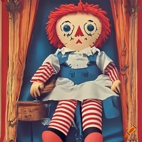 Haunted Raggedy Ann Doll Movie Poster On Craiyon