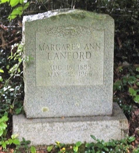 Margaret Ann Tabor Lanford 1884 1966 Find A Grave Memorial