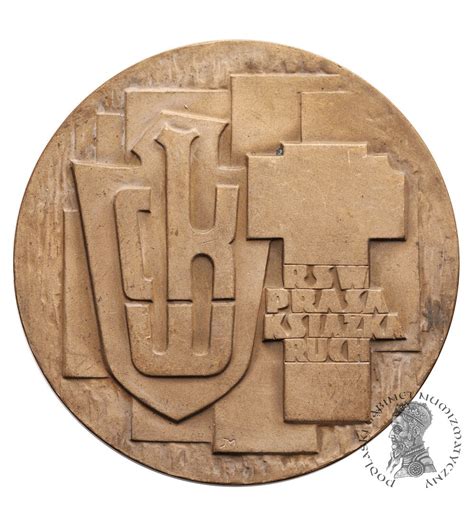 Polska Prl Medal Centralny Kolporta Wojskowy