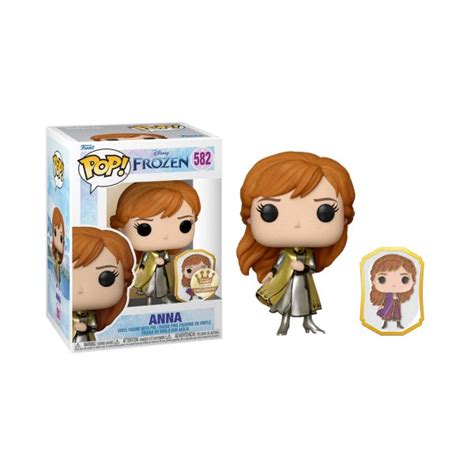 Anna With Pin Funkoshop Excl Disney Frozen Funko Pop Cisemu