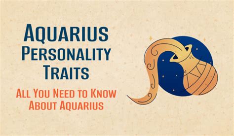 Aquarius Personality Traits: All You Need to Know About Aquarius ...