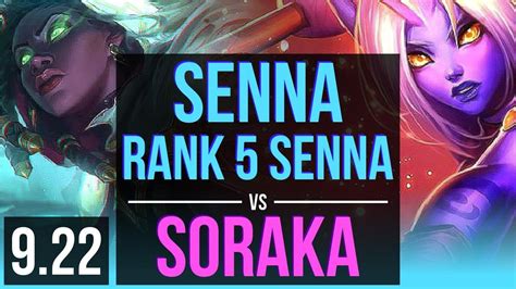 Senna And Vayne Vs Soraka And Caitlyn Support Rank 5 Senna Kda 9310