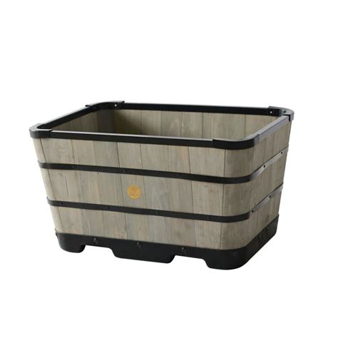 Vegtrug 23 Po Jardinière En Bois à Bacs De Lavage Gris Home Depot Canada