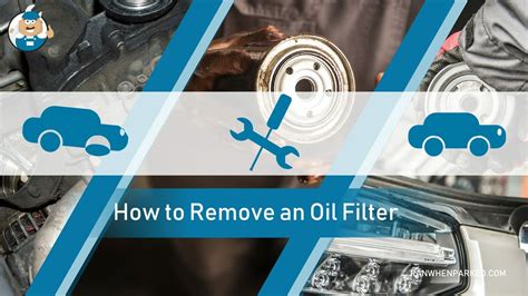 Oil Filter Removal Without Tool