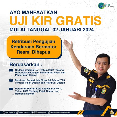 Dinas Perhubungan Mulai 2024 Pelayanan Uji Kir Gratis