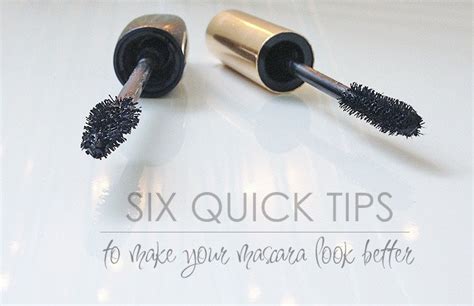 Quick mascara tips | How to make your mascara look better