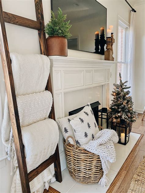 Cozy Winter Fireplace Decor Essentials | She Gave It A Go