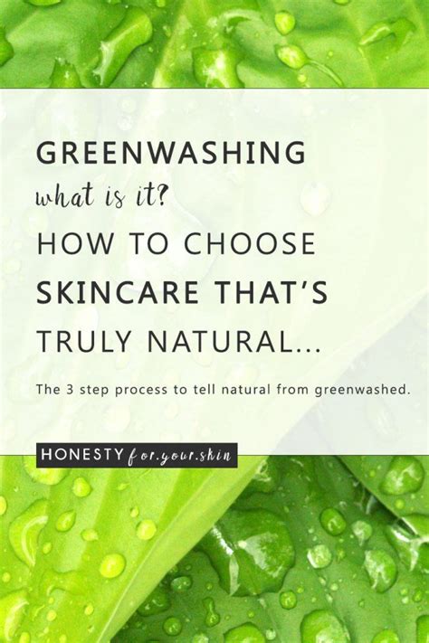 Greenwashing Is Like A Game Of Skincare Hide And Seek Greenwashed