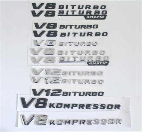 Amazon Fender Sides Letters V V Biturbo Matic Kompressor Turbo