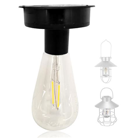 Light Bulb Solar Led Lantern Modern Technology Meets Old Time
