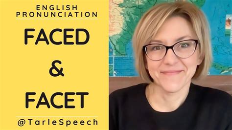 How To Pronounce Faced And Facet American English Pronunciation Lesson