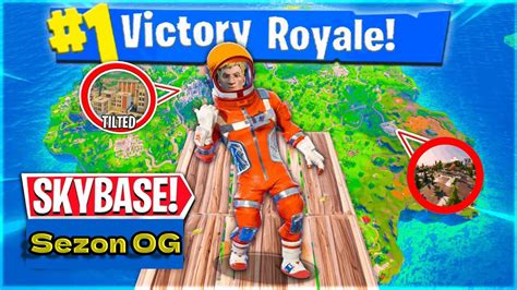 ZrobiŁem Skybase W Og Fortnite Youtube