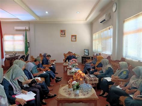 Rapat Pembinaan Monitoring Dan Evaluasi