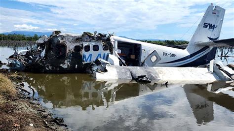 Pesawat Perintis PT Sam Air Kecelakaan Di Bandara Panua Pohuwato 4