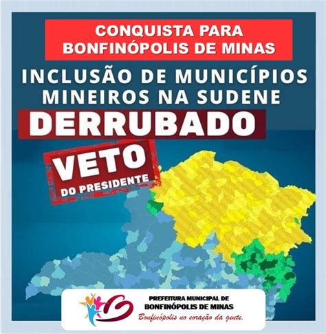 Congresso Derruba Veto Inclus O De Munic Pios De Mg E Es Na Sudene