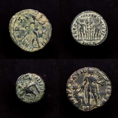 Lote De Monedas Romanas Originales Siglo Iii Clasificables