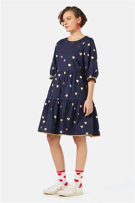 Gold Romance Smock Dress Gorman