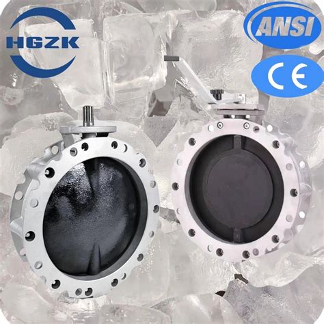 Ansi Jis Dn20 100 Graphite Dust Butterfly Valve Vfs Butterfly Valve For Cement Graphite Dust